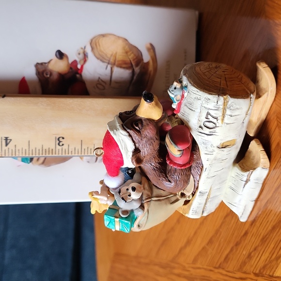 Hallmark (2) 2007 Ornaments - Sledding Into Christmas and Chapel in the Woods - Picture 3 of 8